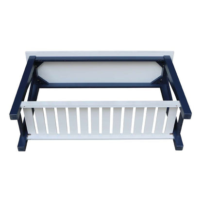 International Concepts - Surrey Console/Sofa Table in Blue/Antiqued Chalk Finish - OT62-16S veiw 7