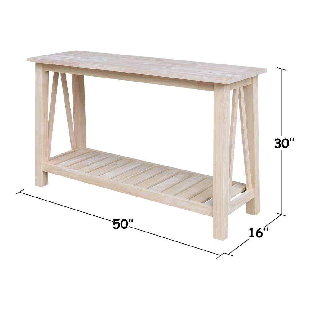 International Concepts - Surrey Console/Sofa Table - OT-16S veiw 2