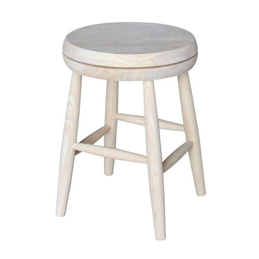 International Concepts - Swivel Scooped Seat Stool - 18inSH - 1S-818SW veiw 1