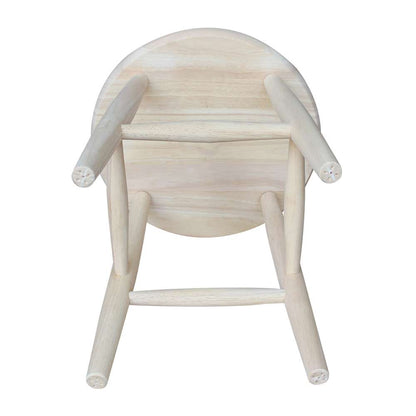 International Concepts - Swivel Scooped Seat Stool - 18inSH - 1S-818SW veiw 4