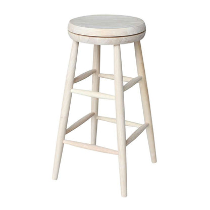 International Concepts - Swivel Scooped Seat Stool - 30inSH - 1S-830SW veiw 1