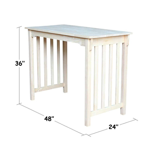 International Concepts - Table - Counter Height Mission Style - T-2448 veiw 2