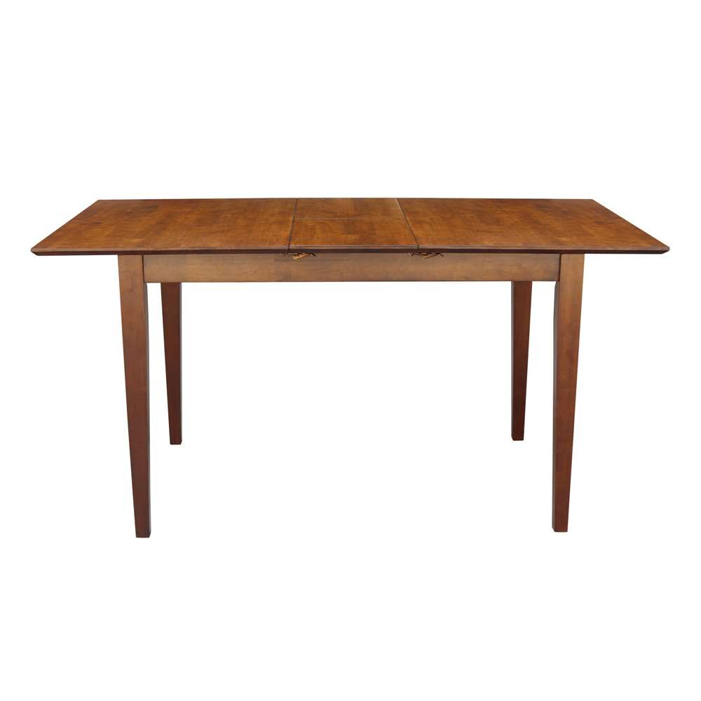 International Concepts - Table with Butterfly Extension - Dining Height in Espresso Finish - K581-T32X-30S veiw 3