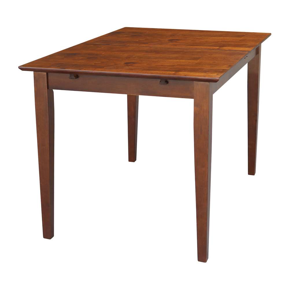 International Concepts - Table with Butterfly Extension - Dining Height in Espresso Finish - K581-T32X-30S veiw 6