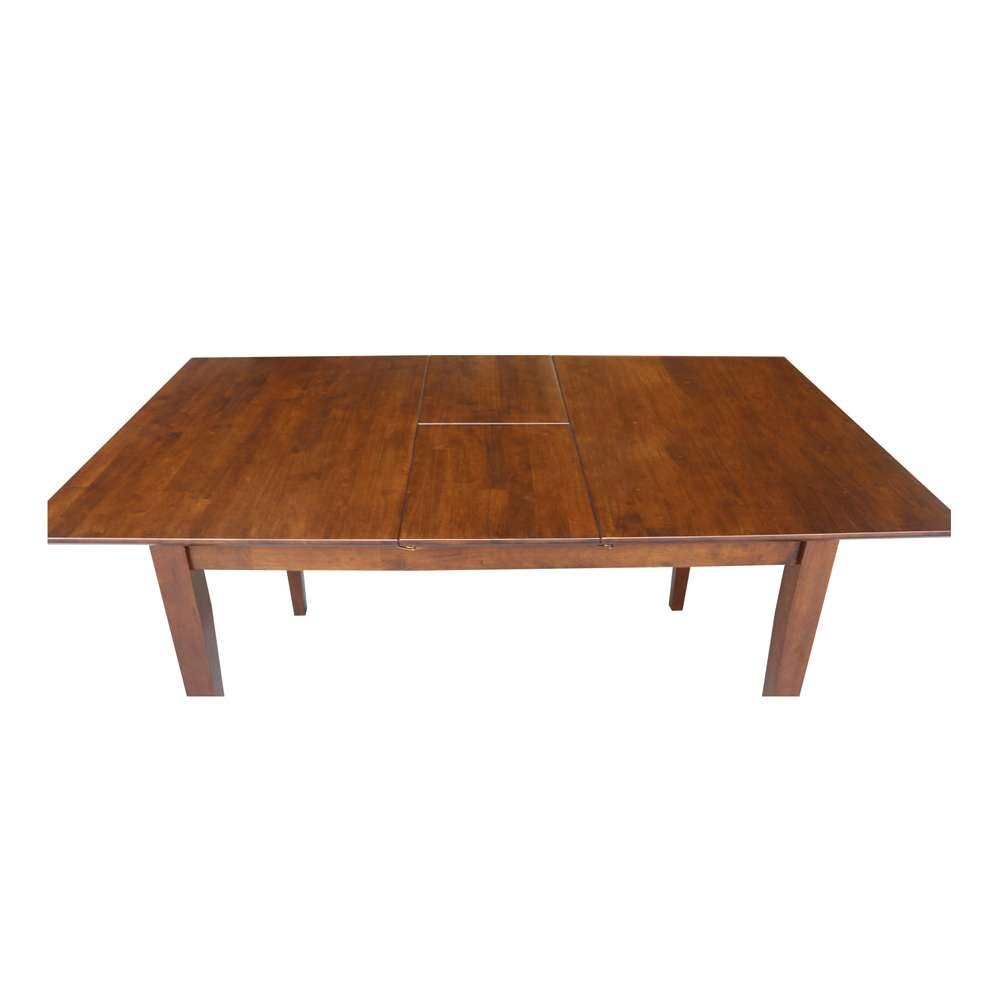 International Concepts - Table with Butterfly Extension - Dining Height in Espresso Finish - K581-T32X-30S veiw 8