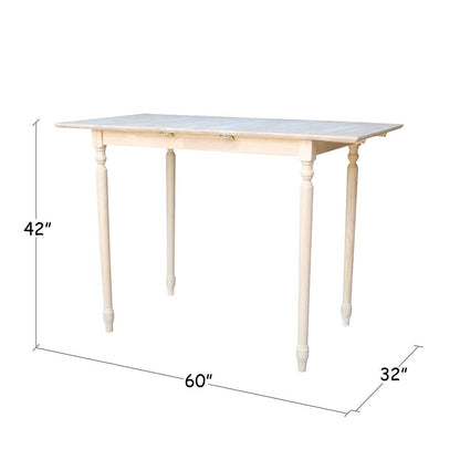 International Concepts - Table with Butterfly Extension - K-T32X-342T veiw 5