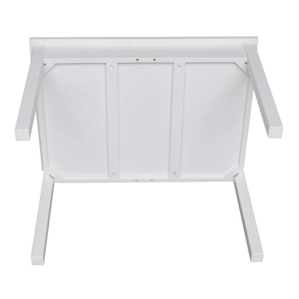 International Concepts - Table with Lift Up Top For Storage in White Finish - JT08-2532L veiw 5
