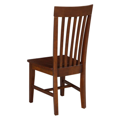 International Concepts - Tall Mission Chair in Espresso Finish (Set of 2) - C581-465P veiw 2