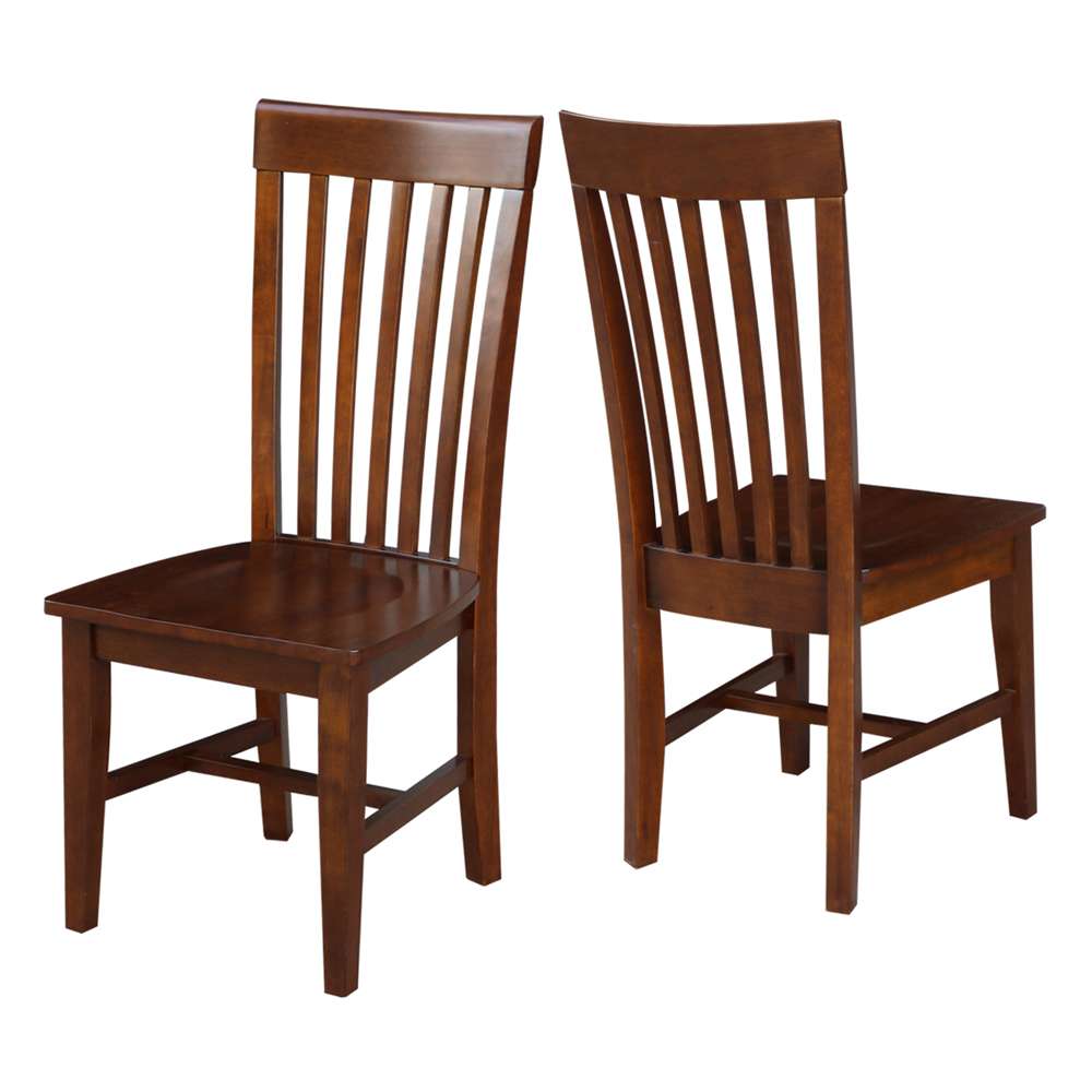 International Concepts - Tall Mission Chair in Espresso Finish (Set of 2) - C581-465P veiw 5