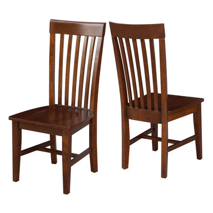 International Concepts - Tall Mission Chair in Espresso Finish (Set of 2) - C581-465P veiw 5