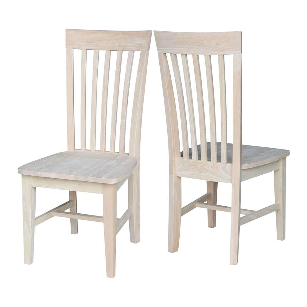 International Concepts - Tall Mission Chair (Set of 2) - C-465P veiw 5