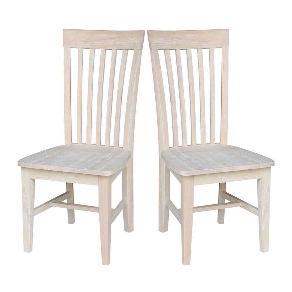 International Concepts - Tall Mission Chair (Set of 2) - C-465P veiw 8