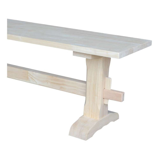 International Concepts - Trestle Bench  - KBE-72 veiw 2