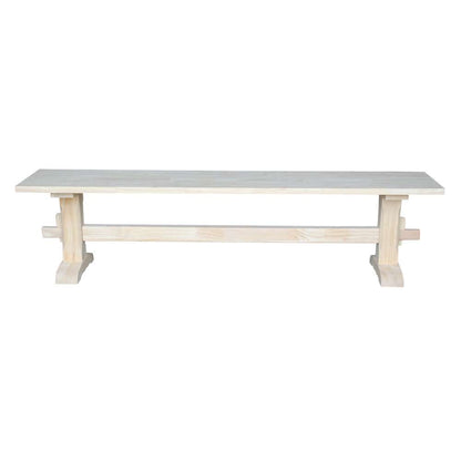 International Concepts - Trestle Bench  - KBE-72 veiw 3