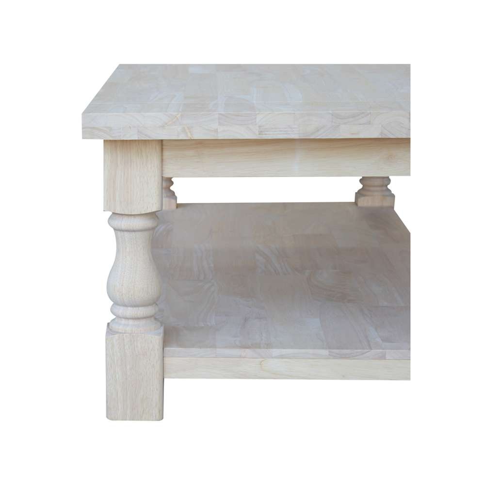 International Concepts - Tuscan Coffee Table - OT-17C veiw 3