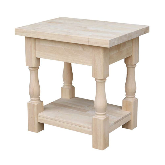 International Concepts - Tuscan End Table - OT-17E veiw 1