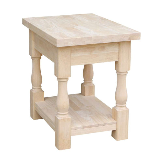 International Concepts - Tuscan End Table - OT-17E veiw 2