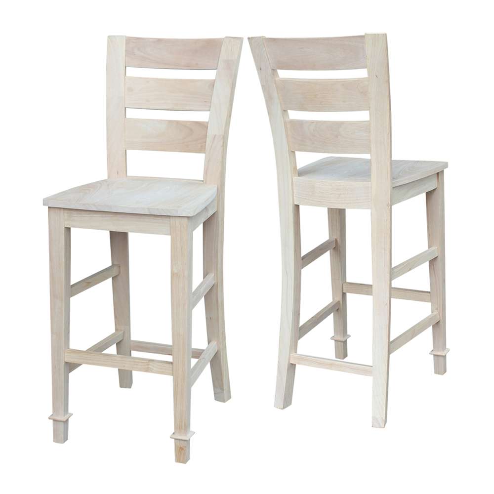 International Concepts - Tuscany Bar Height Stool - 30inSH - S-293 veiw 4