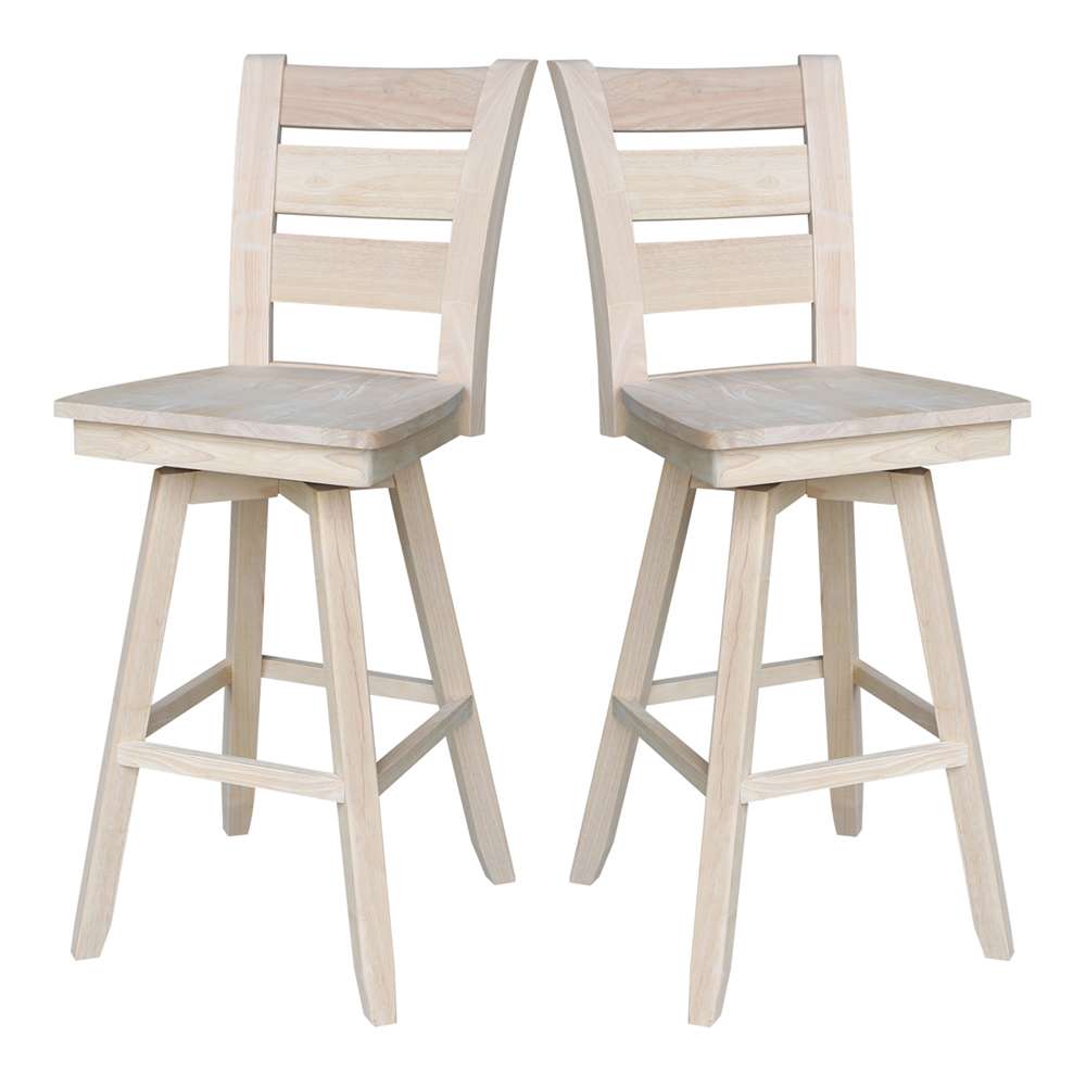 International Concepts - Tuscany Bar Height Stool - 30inSH  - S-293SW veiw 7