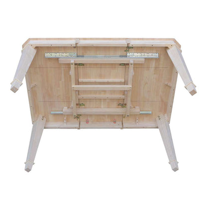 International Concepts - Tuscany Butterfly Leaf Dining Table - K-4040XBT-60B veiw 6