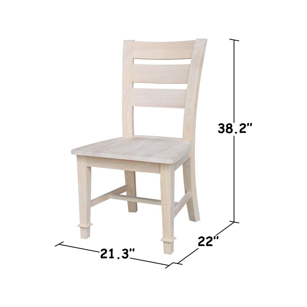 International Concepts - Tuscany Chair (Set of 2) - C-29P veiw 3