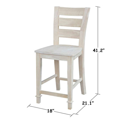 International Concepts - Tuscany Counter Height Stool - 24inSH - S-292 veiw 3