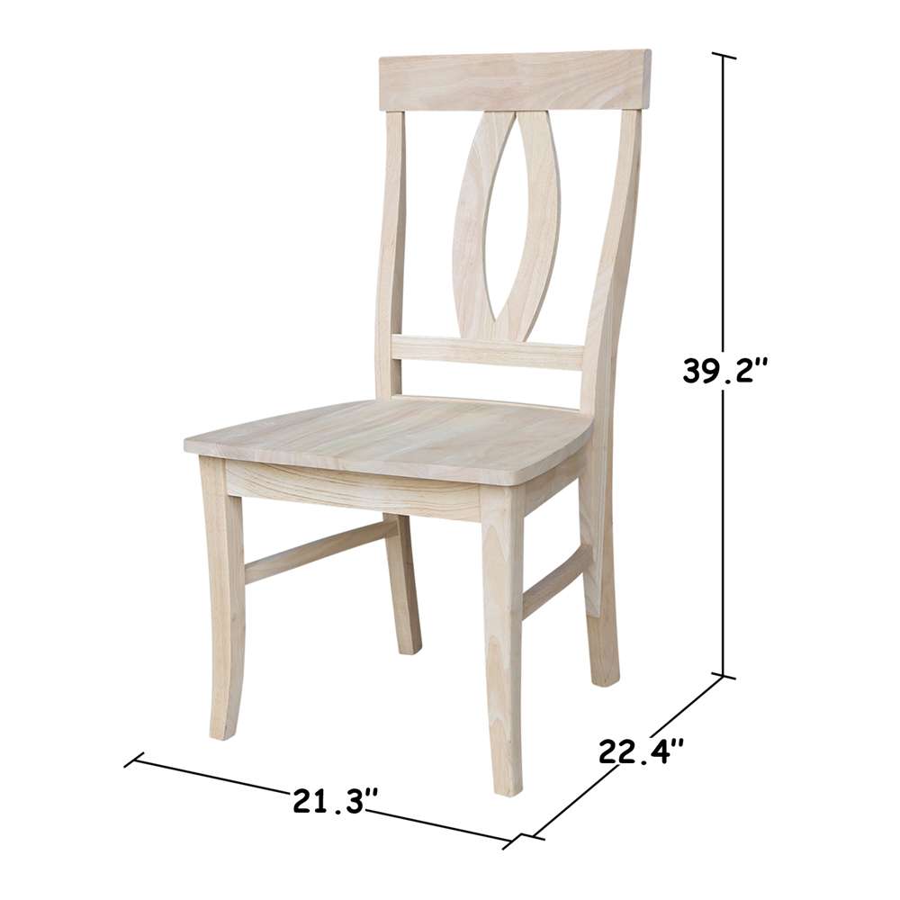 International Concepts - Verona Chair (Set of 2) - C-170P veiw 3