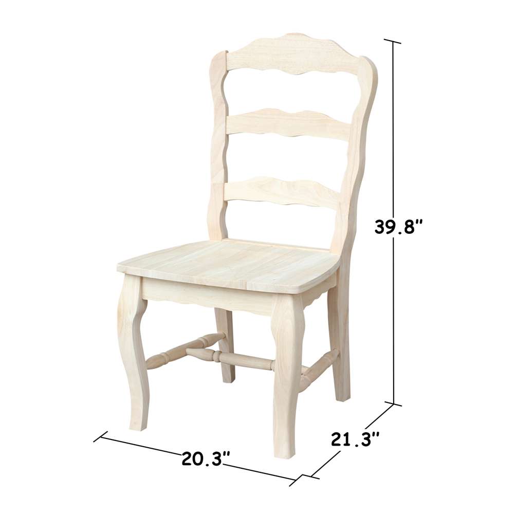 International Concepts - Versailles Side Chair (Set of 2) - C-920P veiw 4