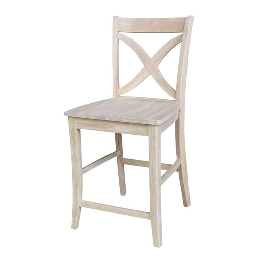 International Concepts - Vinyard Counter Height Stool - 24inSH - S-142 veiw 1