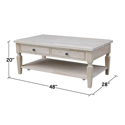 International Concepts - Vista Coffee Table - OT-15C veiw 3