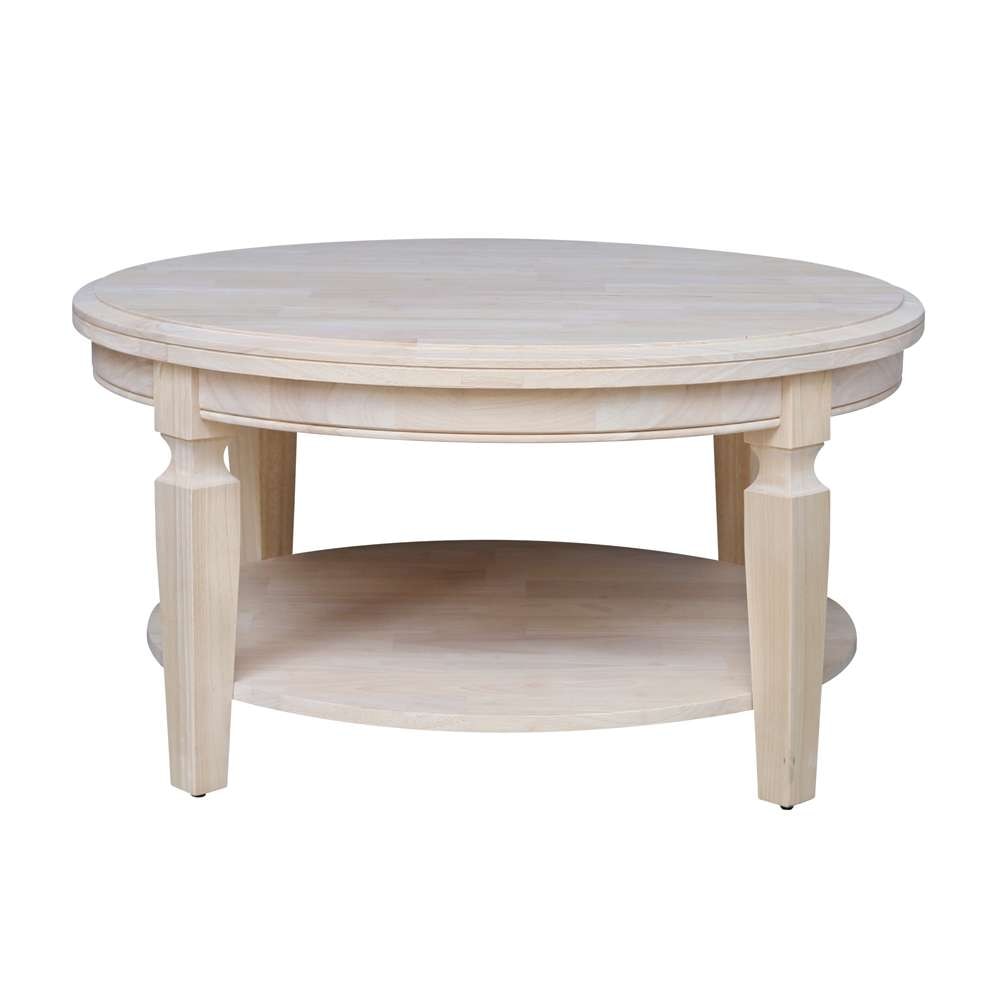 International Concepts - Vista Round Coffee Table - OT-15CR veiw 3