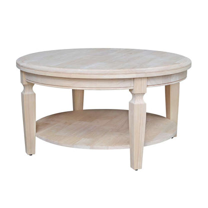 International Concepts - Vista Round Coffee Table - OT-15CR veiw 4