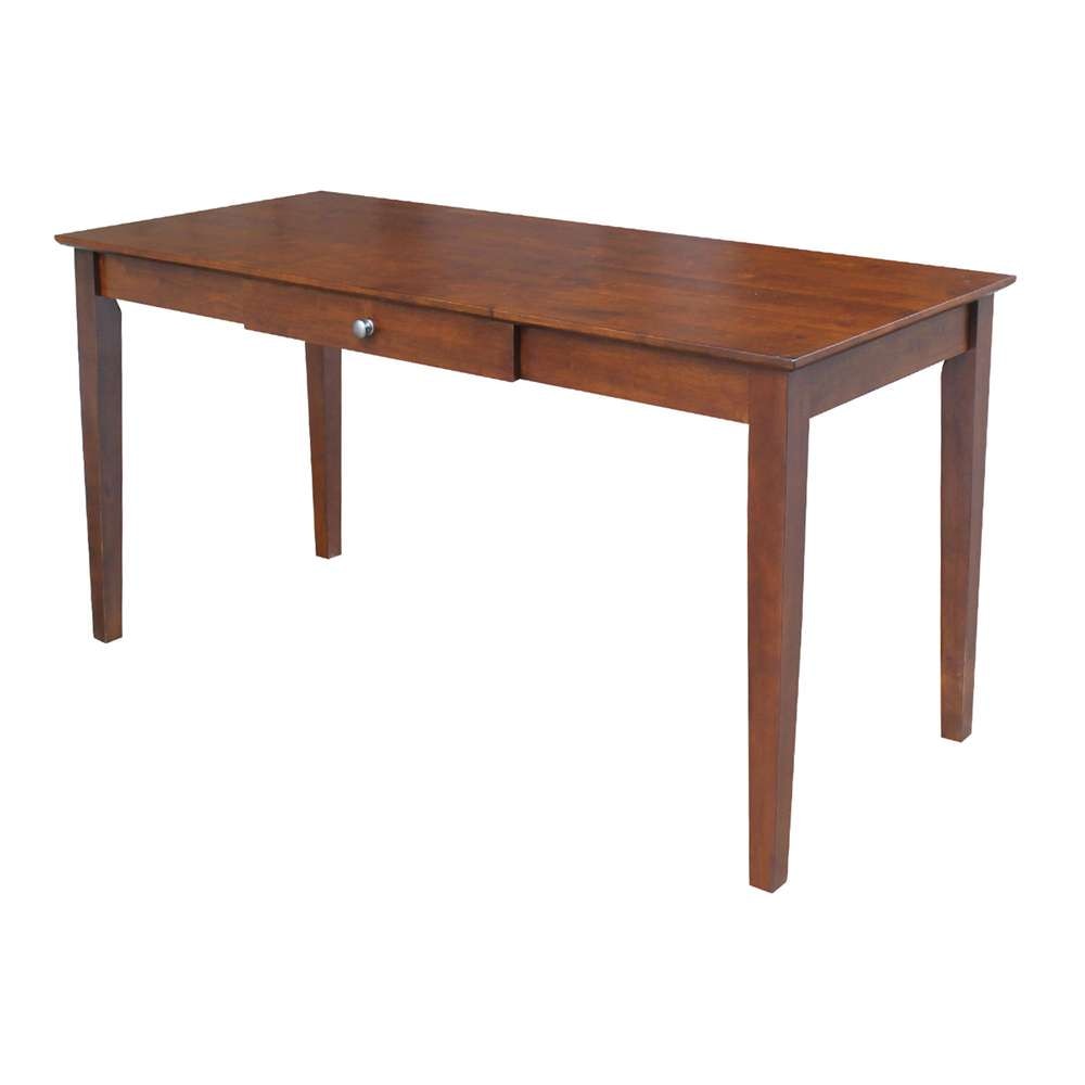 International Concepts - Writing Desk with Drawer - Large in Espresso Finish - OF581-42 veiw 1
