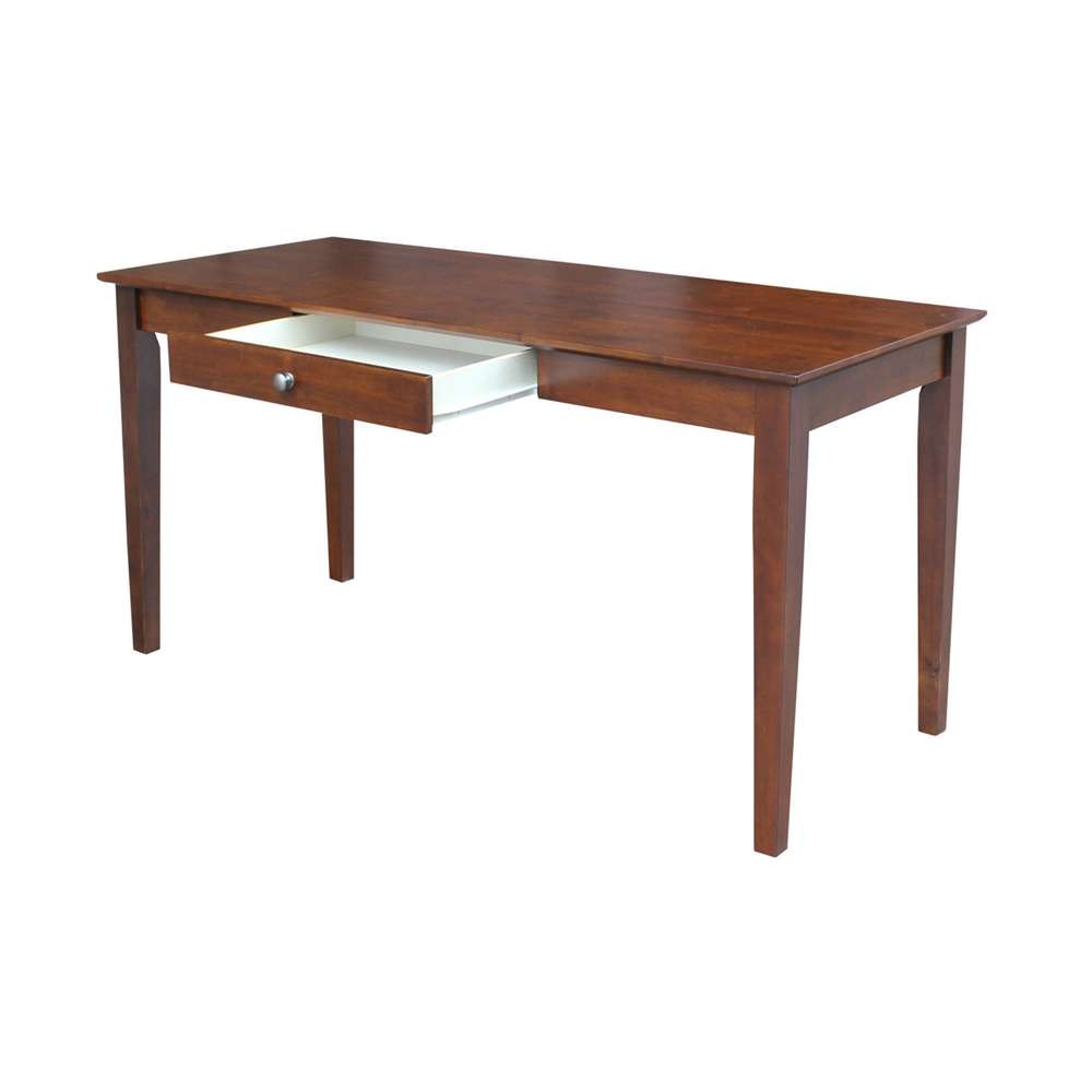 International Concepts - Writing Desk with Drawer - Large in Espresso Finish - OF581-42 veiw 6