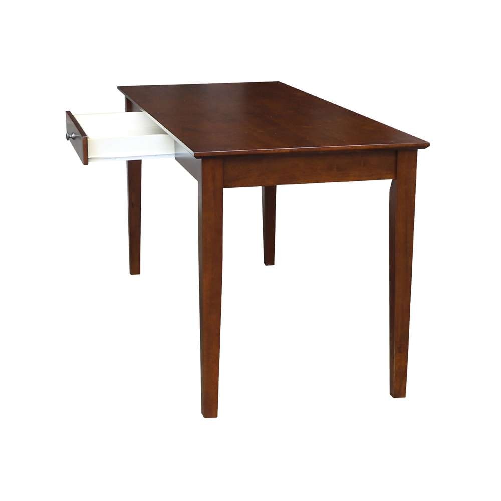 International Concepts - Writing Desk with Drawer - Large in Espresso Finish - OF581-42 veiw 7