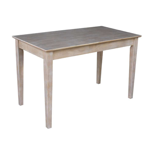 International Concepts - Writing Desk with Drawer in Washed Gray Taupe Finish - OF09-41 veiw 2