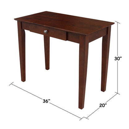 International Concepts - Writing Table in Espresso Finish - OF581-49 veiw 2