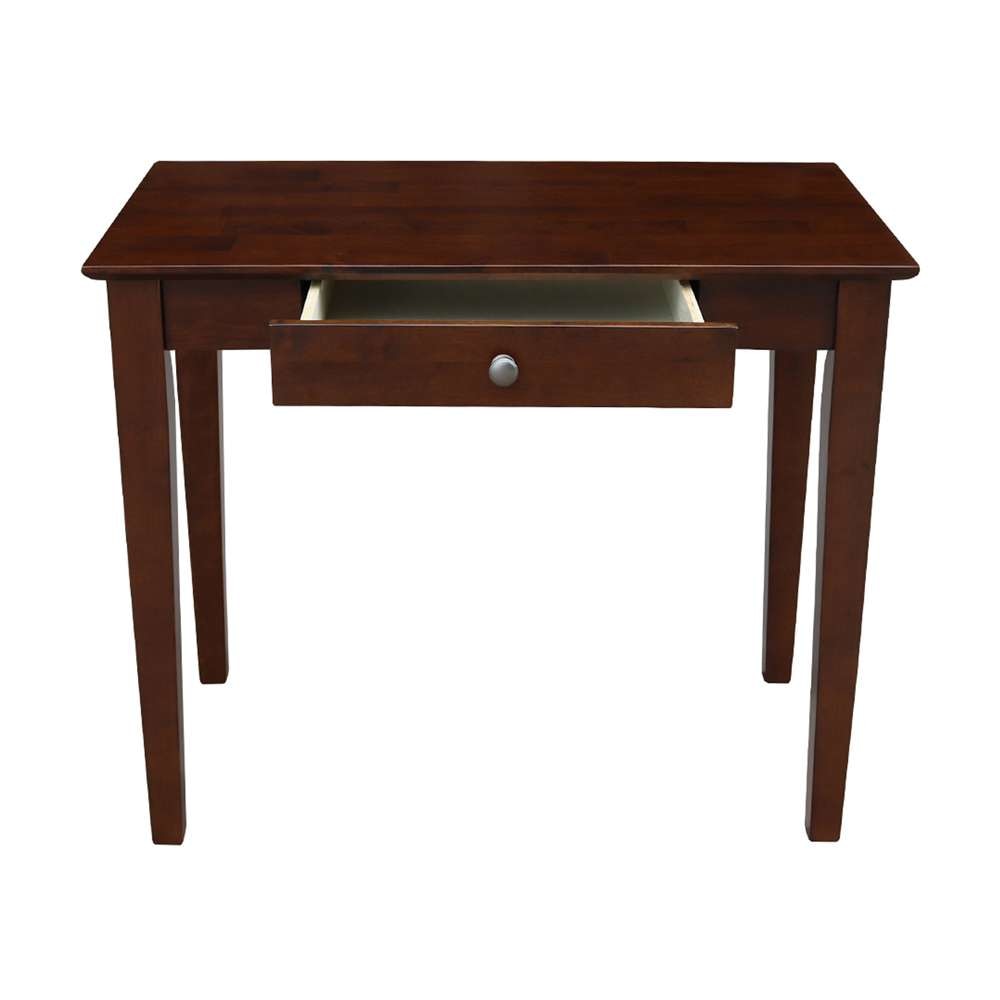 International Concepts - Writing Table in Espresso Finish - OF581-49 veiw 3