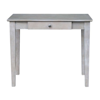 International Concepts - Writing Table in Washed Gray Taupe Finish - OF09-49 veiw 4