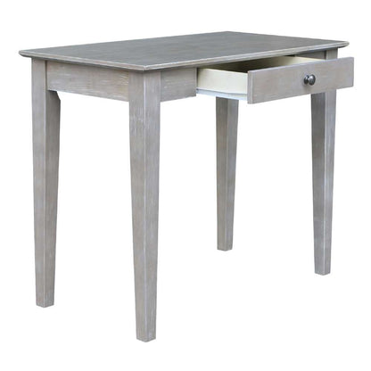International Concepts - Writing Table in Washed Gray Taupe Finish - OF09-49 veiw 6
