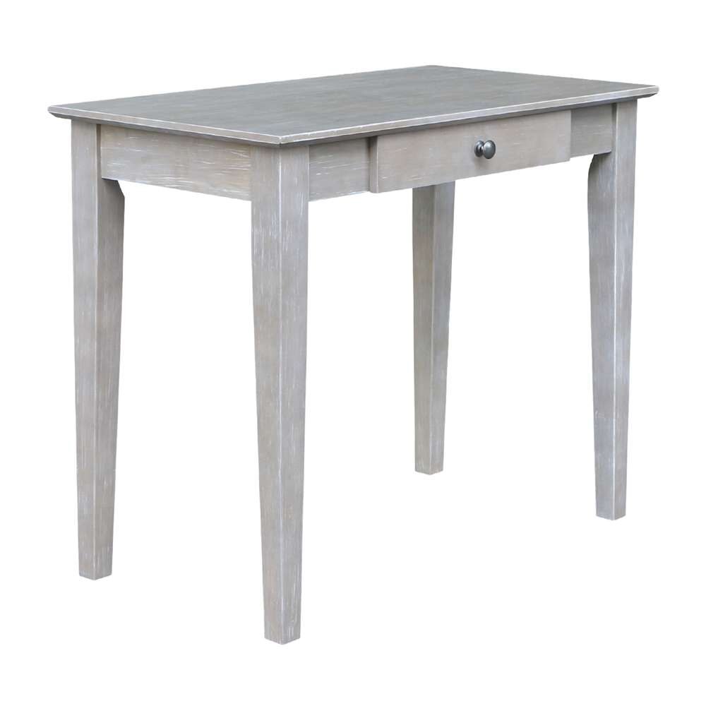 International Concepts - Writing Table in Washed Gray Taupe Finish - OF09-49 veiw 7
