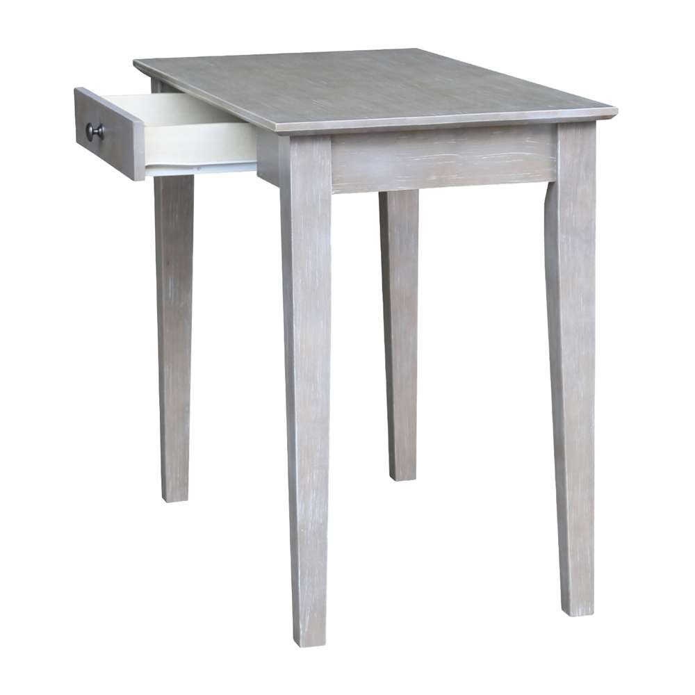 International Concepts - Writing Table in Washed Gray Taupe Finish - OF09-49 veiw 9