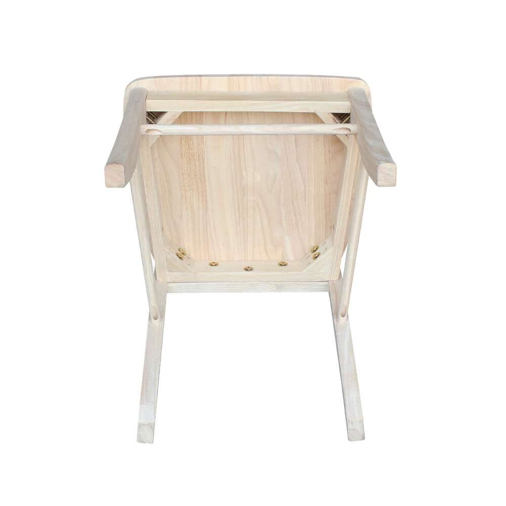 International Concepts - X-Back Chair (Set of 2) - C-613P veiw 8