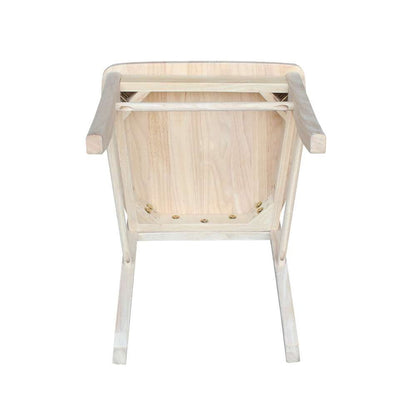 International Concepts - X-Back Chair (Set of 2) - C-613P veiw 8