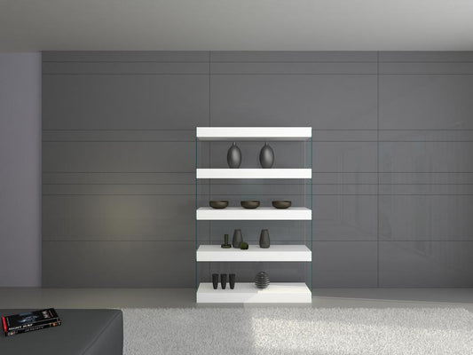 J&M Furniture - Cloud Curio Unit in High Gloss - 177041 veiw 1