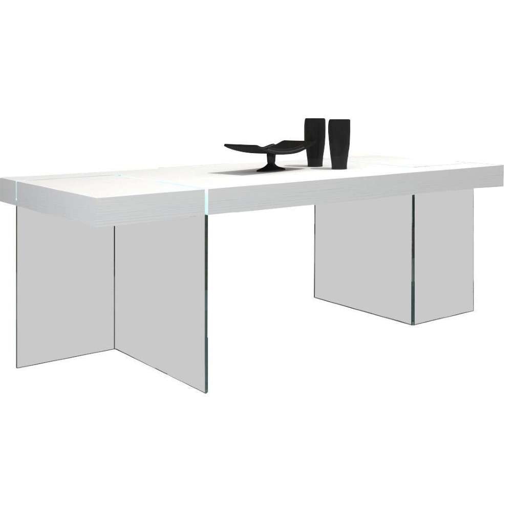 J&M Furniture - Cloud Modern Dining Table in High Gloss - 176971-T-HG veiw 1
