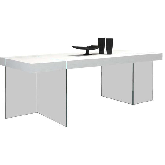 J&M Furniture - Cloud Modern Dining Table in High Gloss - 176971-T-HG veiw 1