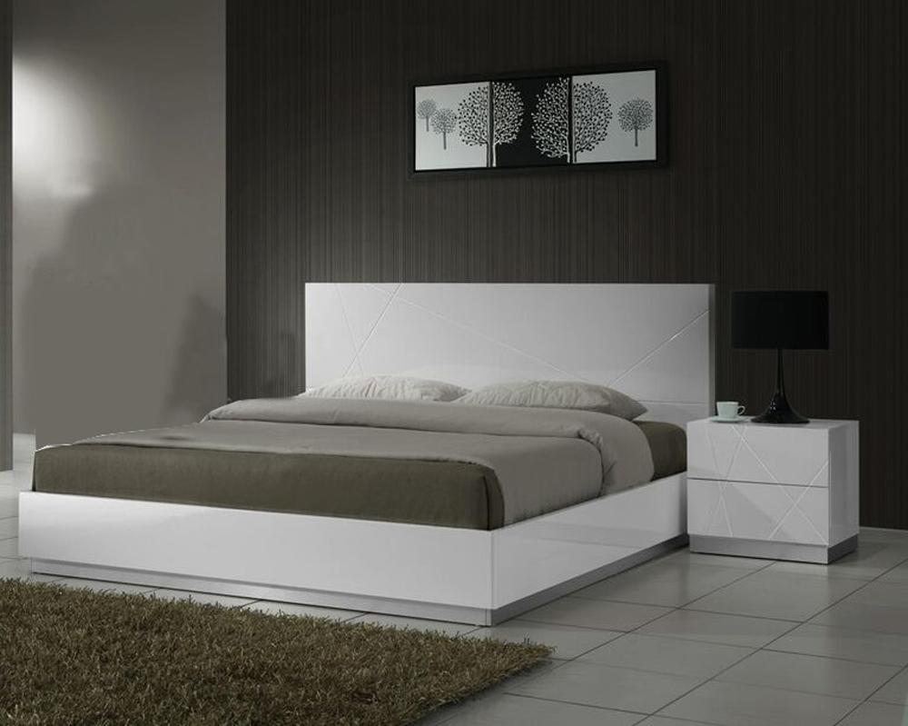 J&M Furniture - Naples Twin Bed and Nightstand veiw 1