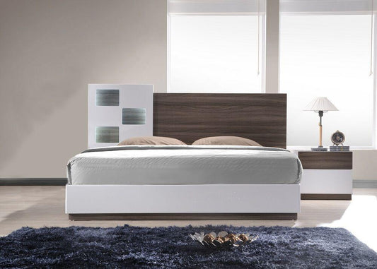 J&M Furniture - Sanremo King Bed and Nightstand veiw 1