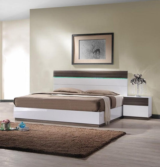 J&M Furniture - Sanremo King Bed and Nightstand B veiw 1